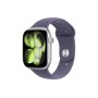 Apple Watch S11 46mm Silver Aluminum Case with Purple Fog Sport Band M/L