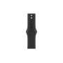 Apple Watch S11 46mm Jet Black Aluminum Case with Black Sport Band S/M