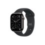 Apple Watch S11 46mm GPS + Cellular, Slate Titanium Case with Black Sport Band S/M