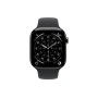 Apple Watch S11 46mm GPS + Cellular, Slate Titanium Case with Black Sport Band S/M