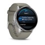 Умные часы Garmin Venu 4 45mm Silver Bezel With Silver Gray Silicone Band 010-03014-01