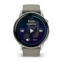 Умные часы Garmin Venu 4 45mm Silver Bezel With Silver Gray Silicone Band 010-03014-01