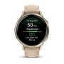 Умные часы Garmin Venu 4 41mm Lunar Gold Leather 010-03013-03