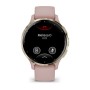Умные часы Garmin Venu 3S Soft Gold Dust Rose 010-02785-03