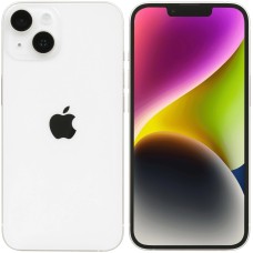 Apple iPhone 14, 128 ГБ белый Dual: nano SIM+eSIM