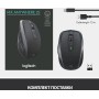 Мышь беспроводная Logitech MX Anywhere 2S, Bluetooth/Радио, оптическая, USB, черный