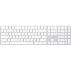 Клавиатура Apple Magic Keyboard White Numeric Touch ID EN/RU (MK2C3)