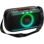 Портативная акустика JBL PartyBox On-The-Go 2 c 2 микрофономи, 100 Вт, черный