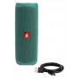 Портативная акустика JBL Flip 5, 20 Вт, forest green