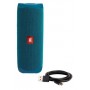 Портативная акустика JBL Flip 5 Eco Edition, 20 Вт, ocean blue