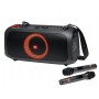 Портативная акустика JBL PartyBox On-The-Go, 100 Вт, (2 микрофона), черный