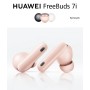 Беспроводные наушники HUAWEI FreeBuds 7i с активным шумоподавлением (T0025), Hi-Res Audio, белый