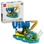 Коллекционный конструктор LEGO Icons 43027 Винисиус Жуниор №7: Футбольные моменты, 510 деталей, подарок фанату футбола