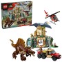 Конструктор LEGO 76976 Jurassic World Spinosaurus Quetzalcoatlus Air Mission, 984 дет.