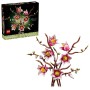 Конструктор LEGO Botanicals 11510 Ветви магнолии, розовый, 435 дет.