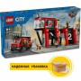 Конструктор LEGO CITY 60414 Fire Station with Fire Truck, 843 дет.
