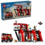 Конструктор LEGO CITY 60414 Fire Station with Fire Truck, 843 дет.