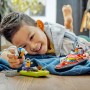 Конструктор LEGO City 60373 Пожарно-спасательная лодка, 144 дет.