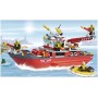 Конструктор LEGO City 60373 Пожарно-спасательная лодка, 144 дет.
