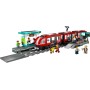 Конструктор LEGO City 60423 Downtown Streetcar and Station, 811 дет.