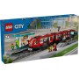Конструктор LEGO City 60423 Downtown Streetcar and Station, 811 дет.