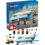 Конструктор LEGO City 60492 Пассажирский самолет с багажной тележкой 4+