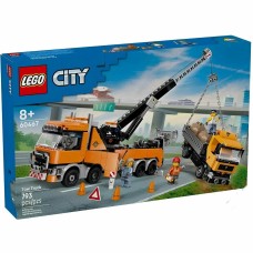Конструктор LEGO City 60467 Сверхмощный эвакуатор для восстановления с краном