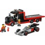 Конструктор LEGO City 60493 Грузовик для показа болида команды AUDI F1