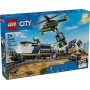 Конструктор LEGO City 60508 Ограбление полицейского поезда, 1313 деталей, от 7 лет