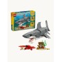 Конструктор LEGO Creator 3 в 1 31381 Акула с сундуком сокровищ, 379 деталей, 8+