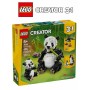 Конструктор LEGO Creator 3в1 31165 «Дикие животные: семья панд», 626 деталей, 8+