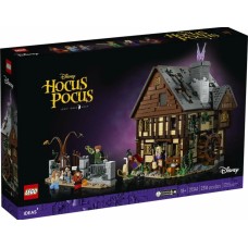 Конструктор LEGO Ideas 21341 Фокус-Покус: Коттедж сестер Сандерсон, 2316 деталей, 9 минифигурок, аксессуары
