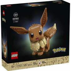 Конструктор LEGO Pokemon 72151 Eevee, 587 деталей, от 18 лет