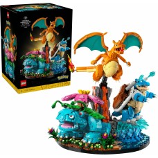 Конструктор LEGO Pokemon 72153 Венузавр, Чаризард и Бластойз, 6838 дет.