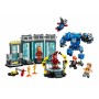 Конструктор LEGO Super Heroes 76315 Конструктор Лаборатория Железного человека: Зал костюмов