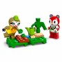 Конструктор детский LEGO Animal Crossing Фургон Лейфа и Садовый магазин, 77054