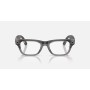 Очки с камерой Ray-Ban Meta Blayzer Optics Gen 2 RW7001 Matte Transparent Ice Grey, 50-19-150 мм