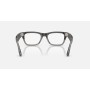 Очки с камерой Ray-Ban Meta Blayzer Optics Gen 2 RW7001 Matte Transparent Ice Grey, 50-19-150 мм