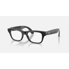 Очки с камерой Ray-Ban Meta Blayzer Optics Gen 2 RW7001 Transparent Black, 54-19-155 мм