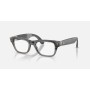Очки с камерой Ray-Ban Meta Blayzer Optics Gen 2 RW7001 Matte Transparent Ice Grey, 54-19-155 мм