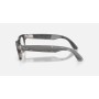 Очки с камерой Ray-Ban Meta Blayzer Optics Gen 2 RW7001 Matte Transparent Ice Grey, 54-19-155 мм