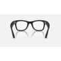 Очки с камерой Ray-Ban Meta Wayfarer Gen 2 RW4012 Matte Black / Clear, L, 53-22-155 мм